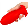EggPlay Plug silicone Saurus Egg S 10 x 4.5cm Rouge
